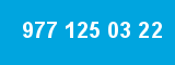 977 125 03 22
